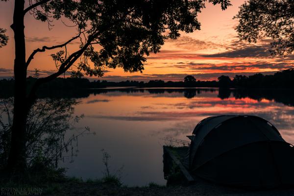 Sunset, Black Swan Lake