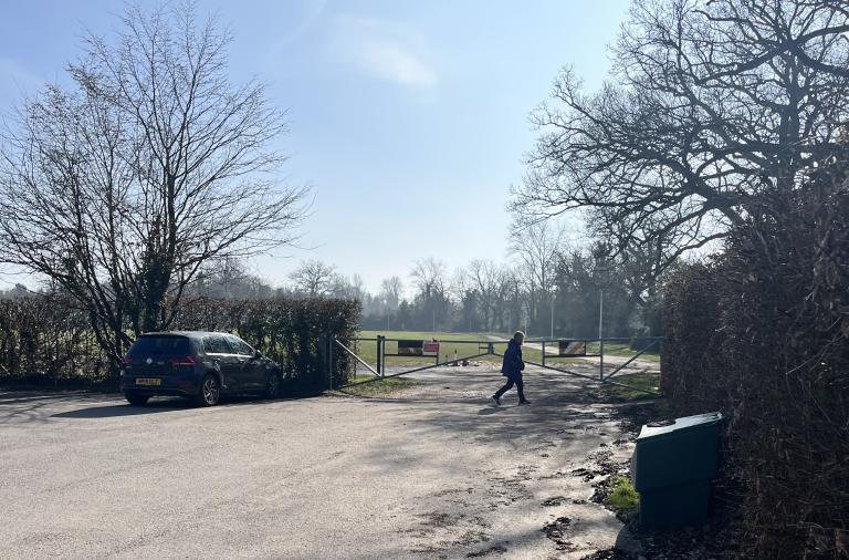 Cantley Park Events Field entrance