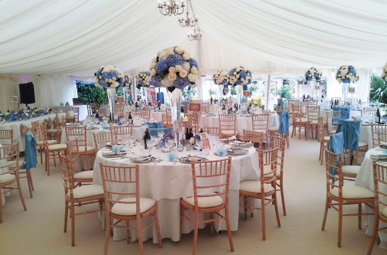 Image of a ceremony at Dinton Pastures