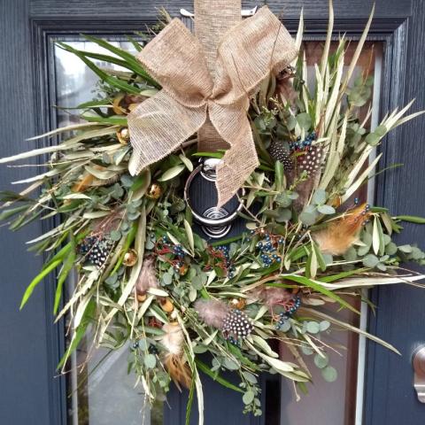 Pollys Garden Wreath Making class