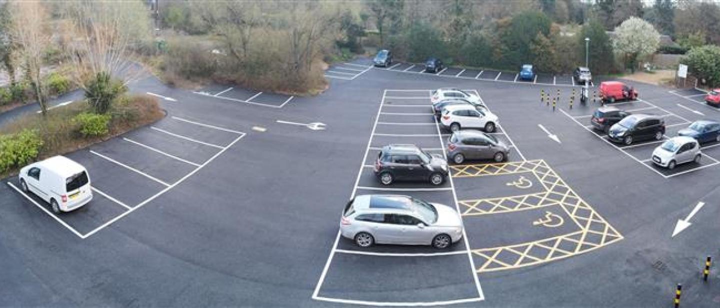 Dinton activity centre car park